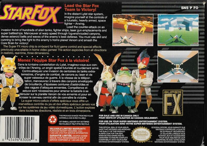Fichier:Star Fox BoiteCA (dos).jpg